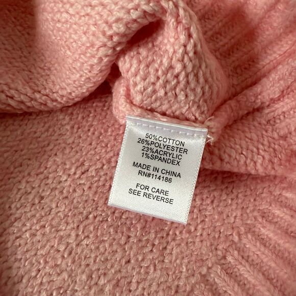 Sugar Moon Pink Ornament Sweater 4-5 - Picture 4 of 5